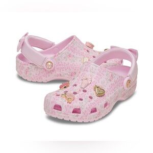 LOVESHACKFANCY X CROCS LIMITED EDITION CLASSIC CLOG PINK MILK SOLD OUT SIZE W9
